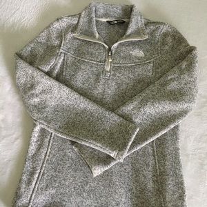 The North Face pull over sweater